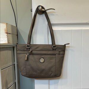 Gray Tote Bag